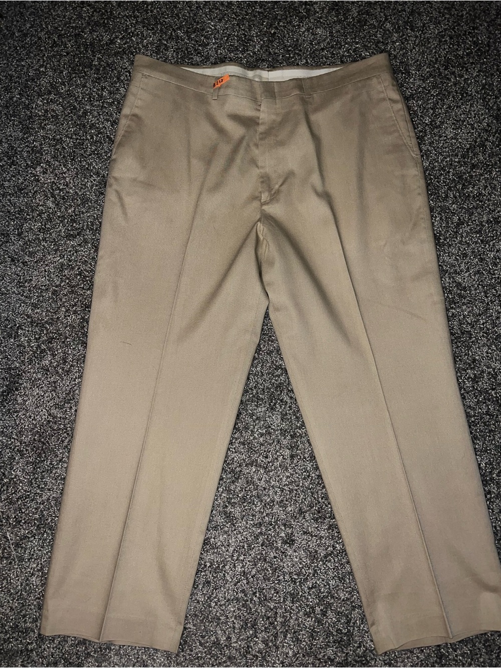 Haggar Men's Chinos in Light Khaki Tan